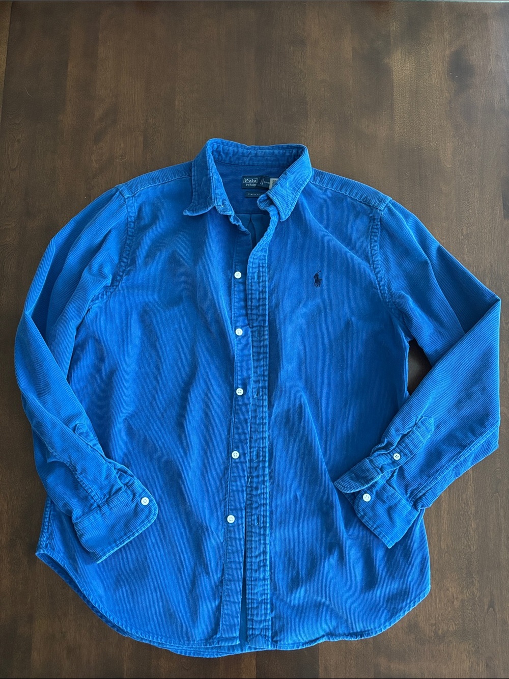 Polo by Ralph Lauren corduroy button down shirt size M